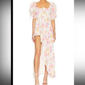 For Love and Lemons Petal Midi Dress